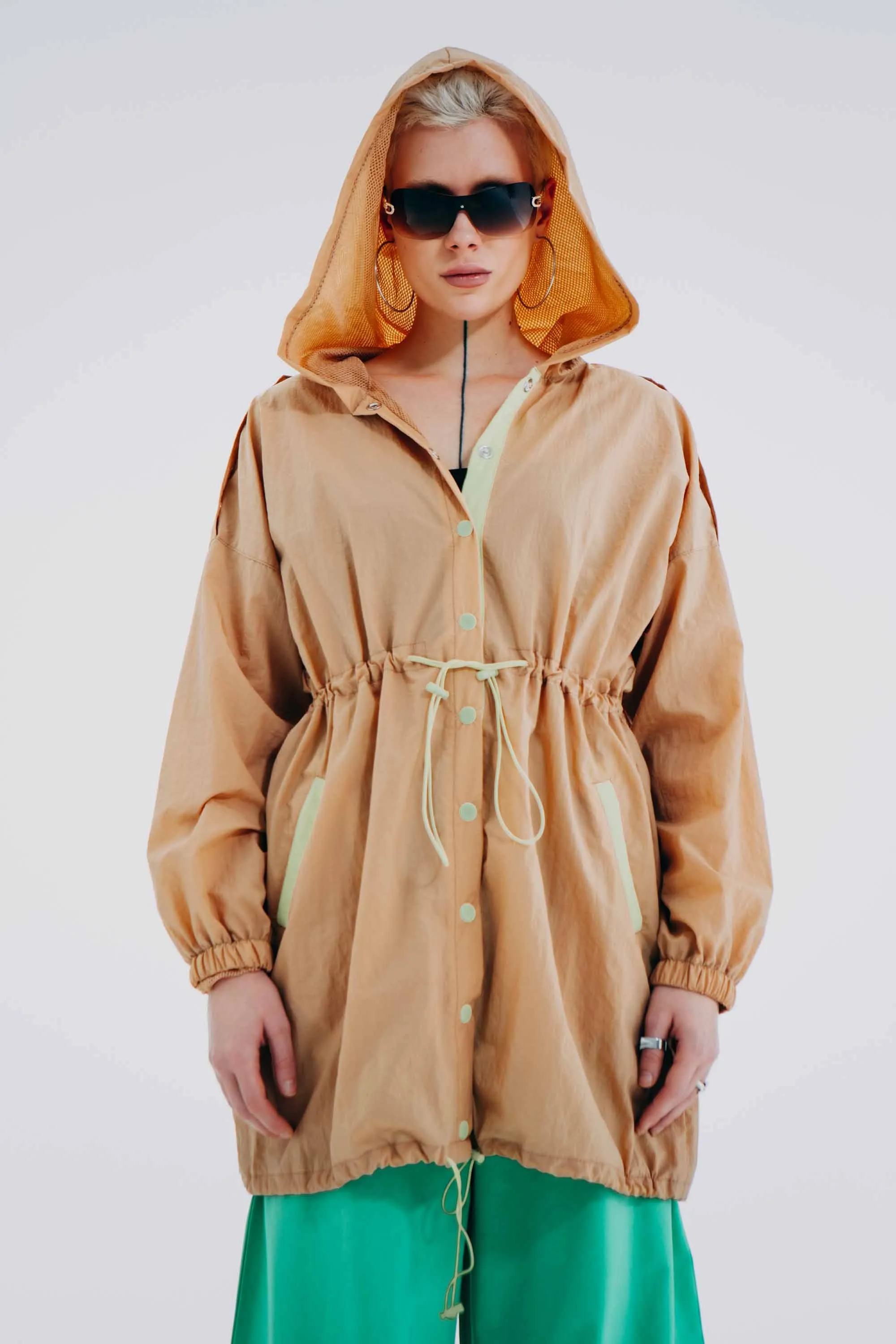 Oversized Adjustable Raincoat