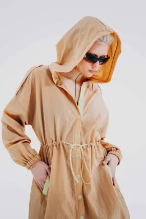 Oversized Adjustable Raincoat