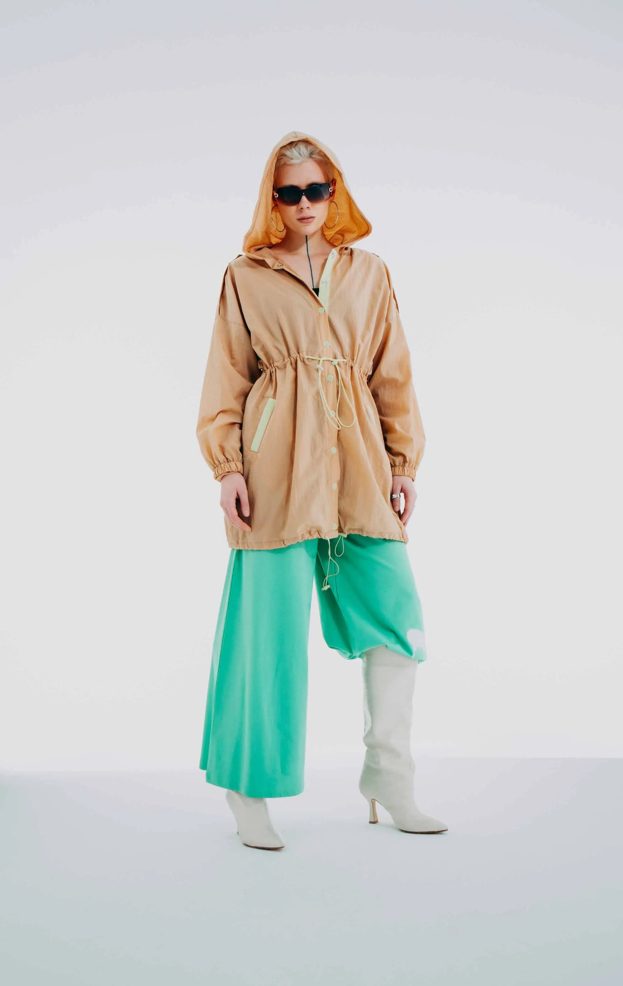 Oversized Adjustable Raincoat