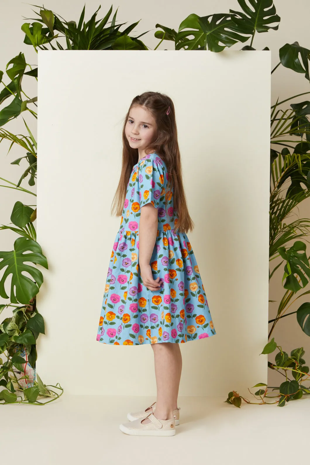 Pansy Kids Jersey Dress