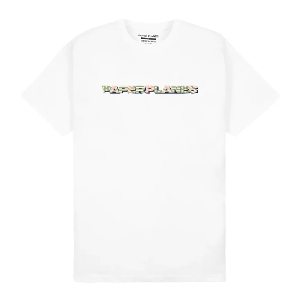 Paper Planes Diamonds and Stripes SS Tee