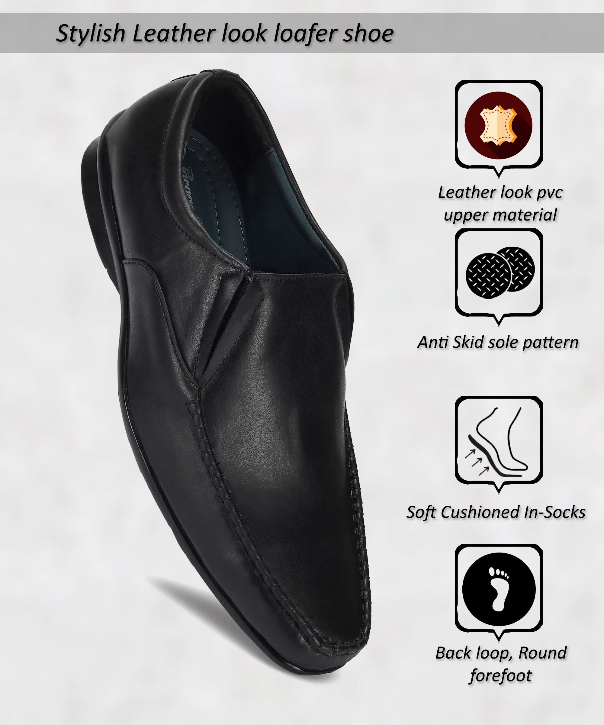 Paragon  K11236G Men Formal Shoes | Corporate Office Shoes | Smart & Sleek Design | Comfortable Sole with Cushioning | For Daily