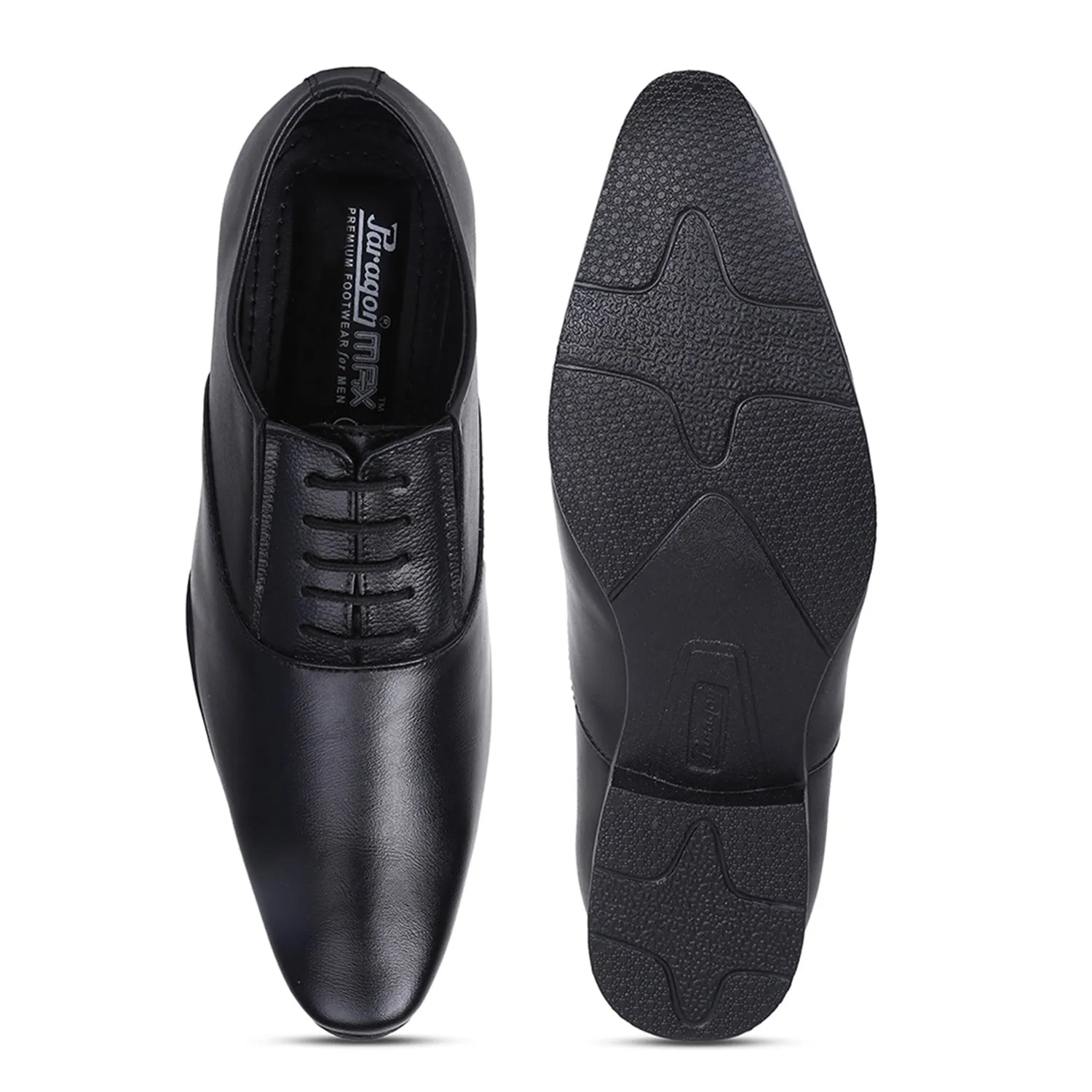 Paragon RK11233G Men Formal Shoes | Corporate Office Shoes | Smart & Sleek Design | Comfortable Sole with Cushioning | Daily & O