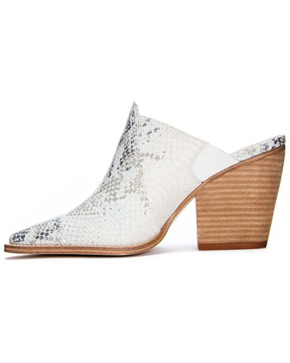 Product Name:  Chinese Laundry Women's Beaute Aqua Snake Print Fashion Mule - Pointed Toe