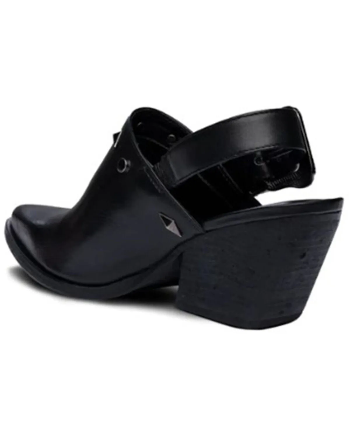 Product Name:  Golo Women's Billy Jean Buckle Western Mules - Pointed Toe