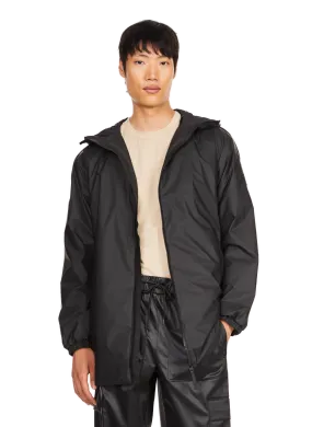 RAINS  Solid Raincoat - Black