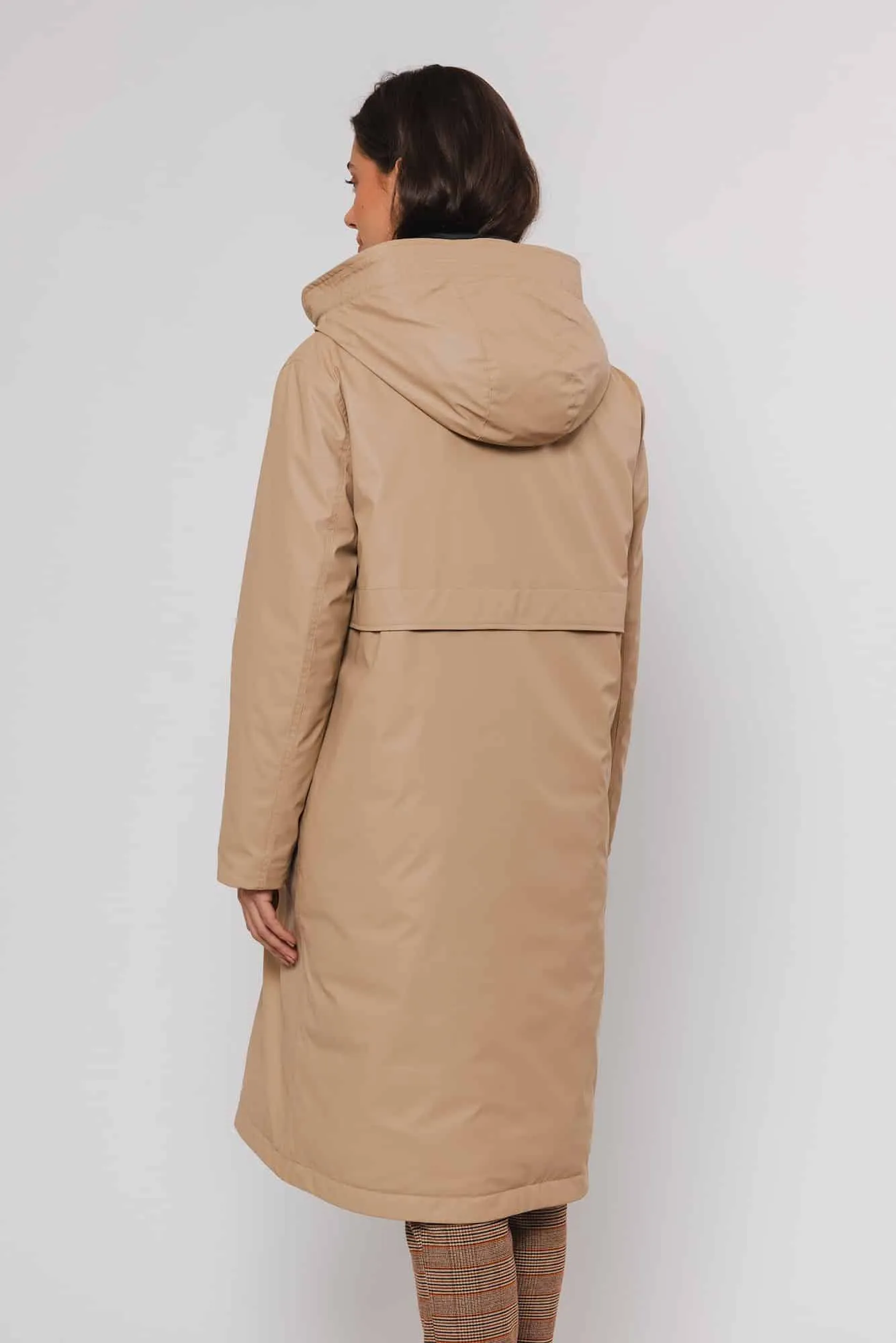 RINO & PELLE DANITA Long Raincoat with detachable inner jacket - Designer clothes shop | Designer brands clothes | Womens de