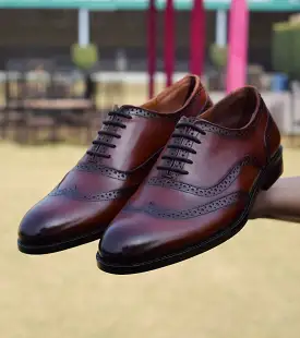 Rosewood Handmade Brogue Shoes