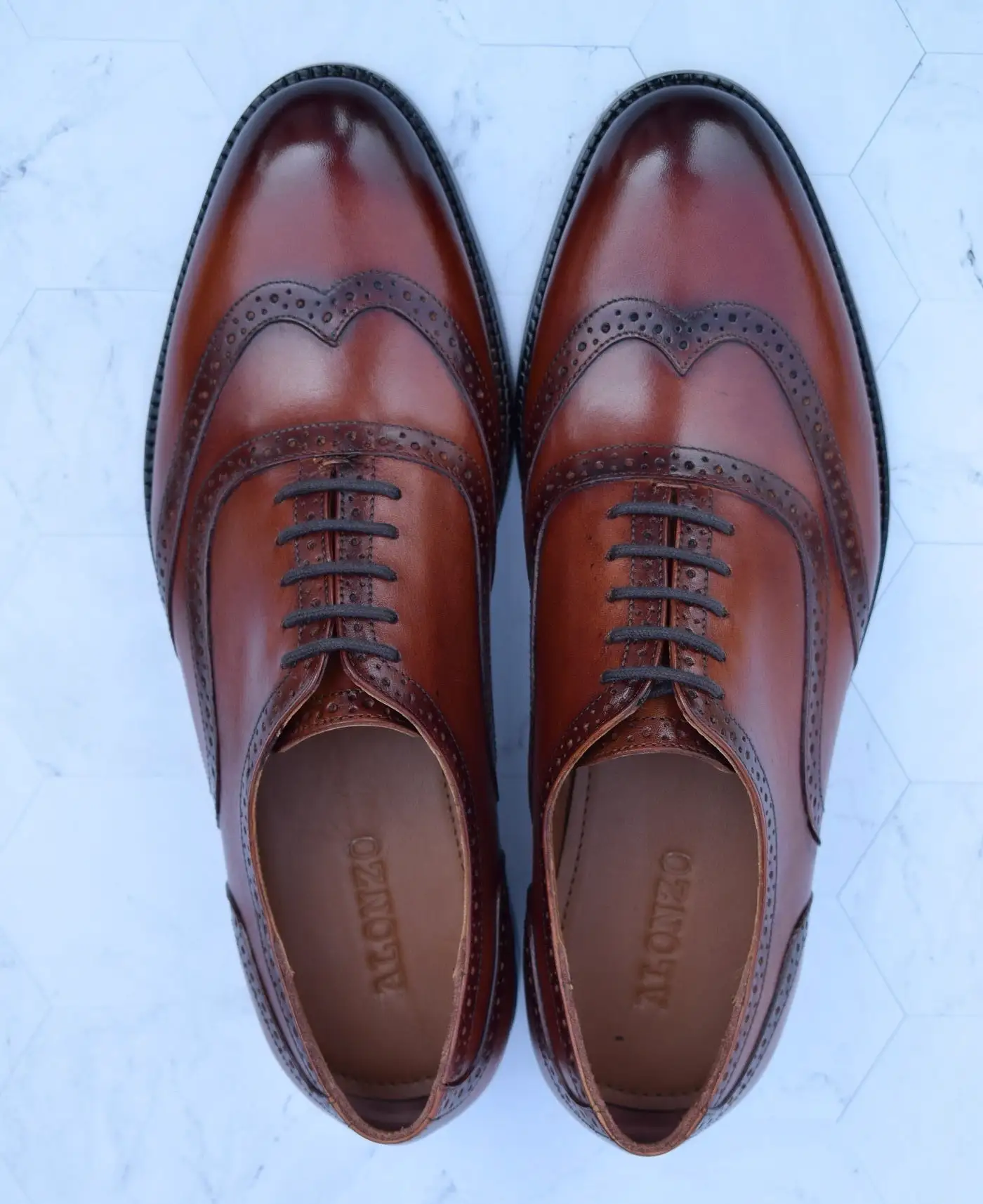 Rosewood Handmade Brogue Shoes