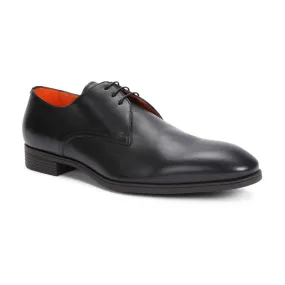 SANTONI New Simon Derby Shoes - Black