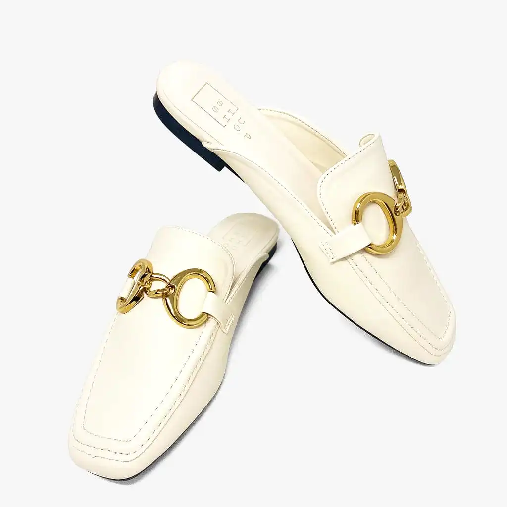 Shu Shop Andromeda Cream Loafers