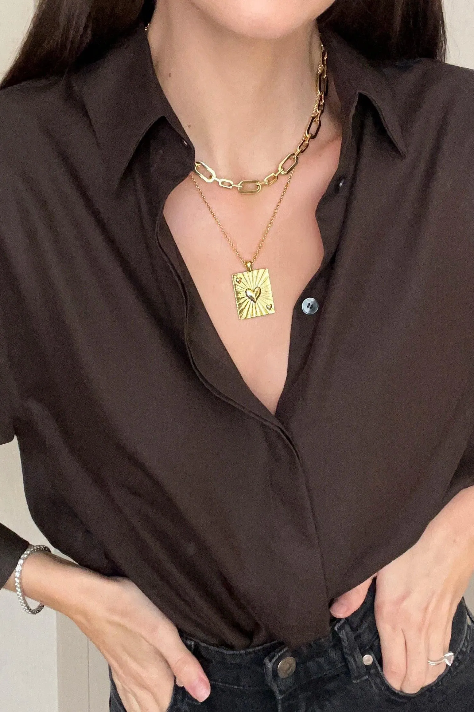 Talis Chains - Heart on My Sleeve Pendant Necklace