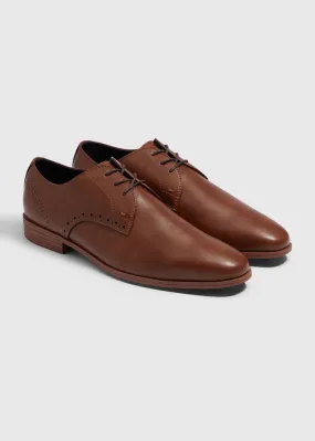 Tan Derby Shoes