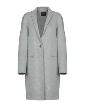 Theory Women Coat Light grey M INT