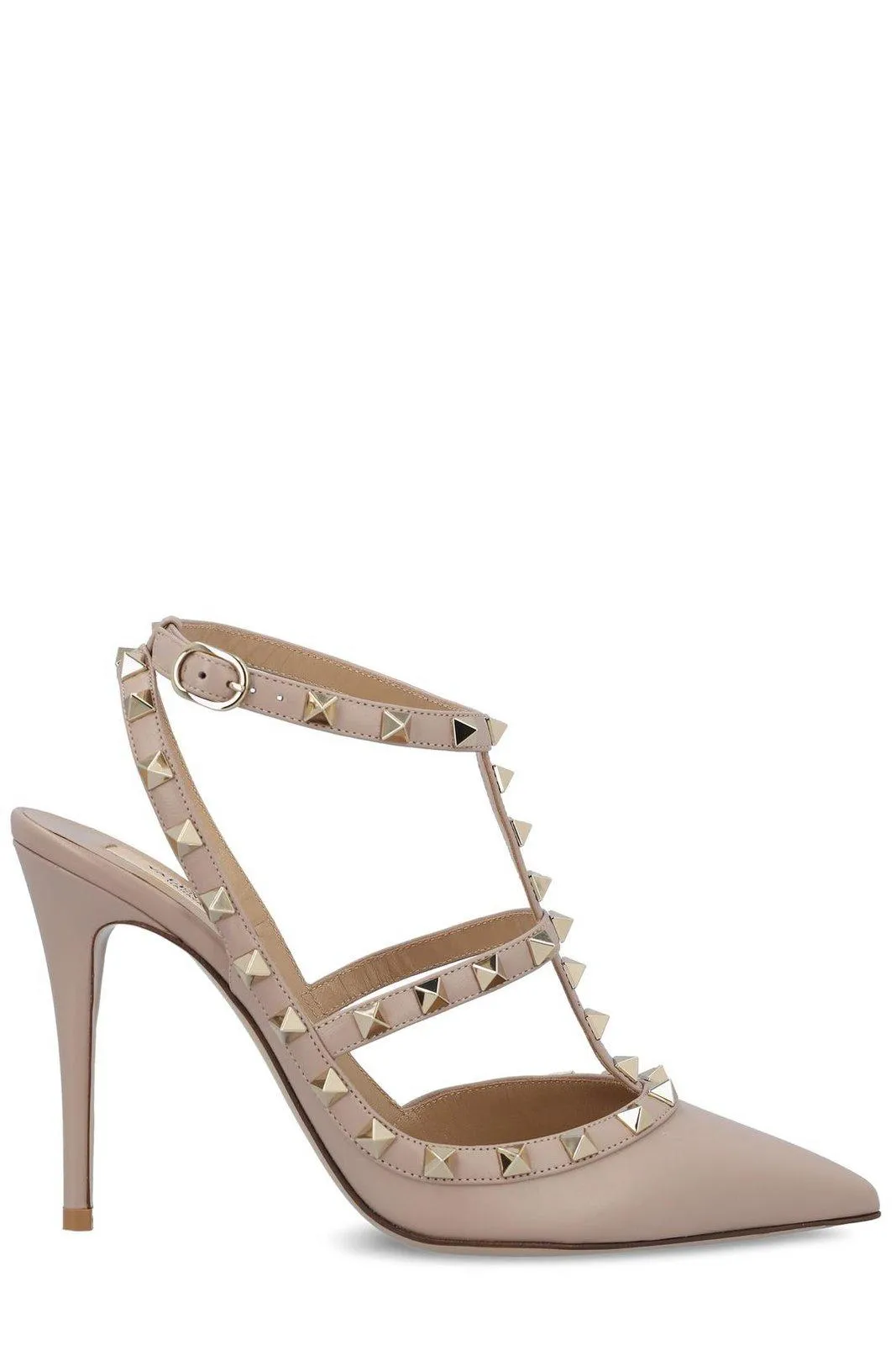 Valentino Garavani Garavani Rockstud Pointed Toe Caged Pumps