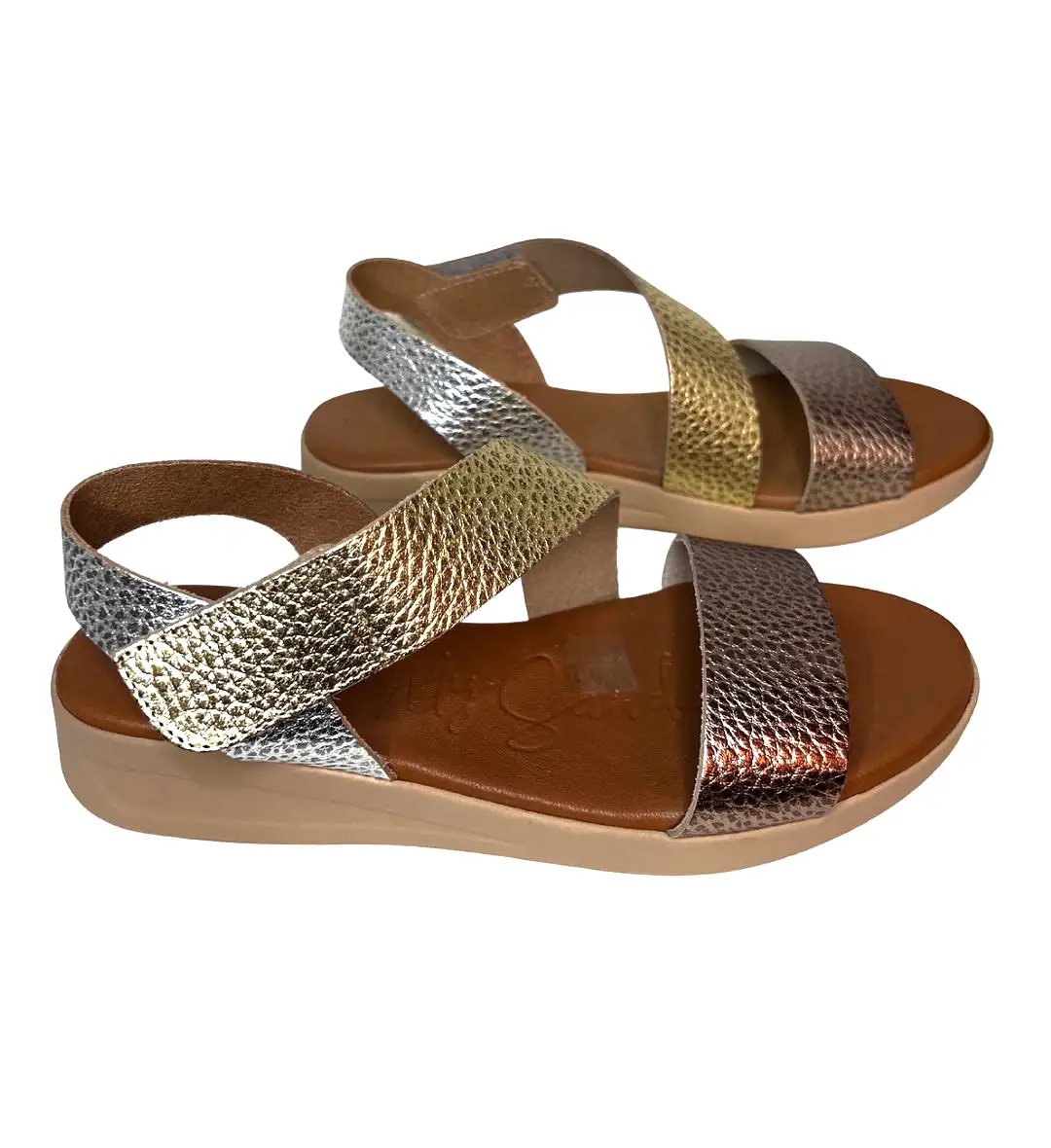 Velcro Leather Sandals