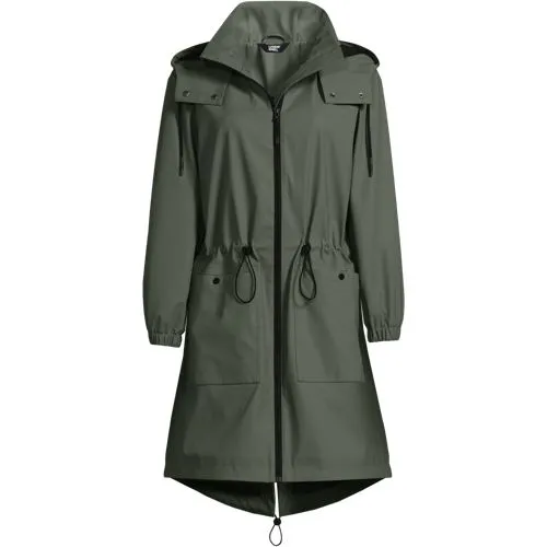 Women's Rubber Raincoat