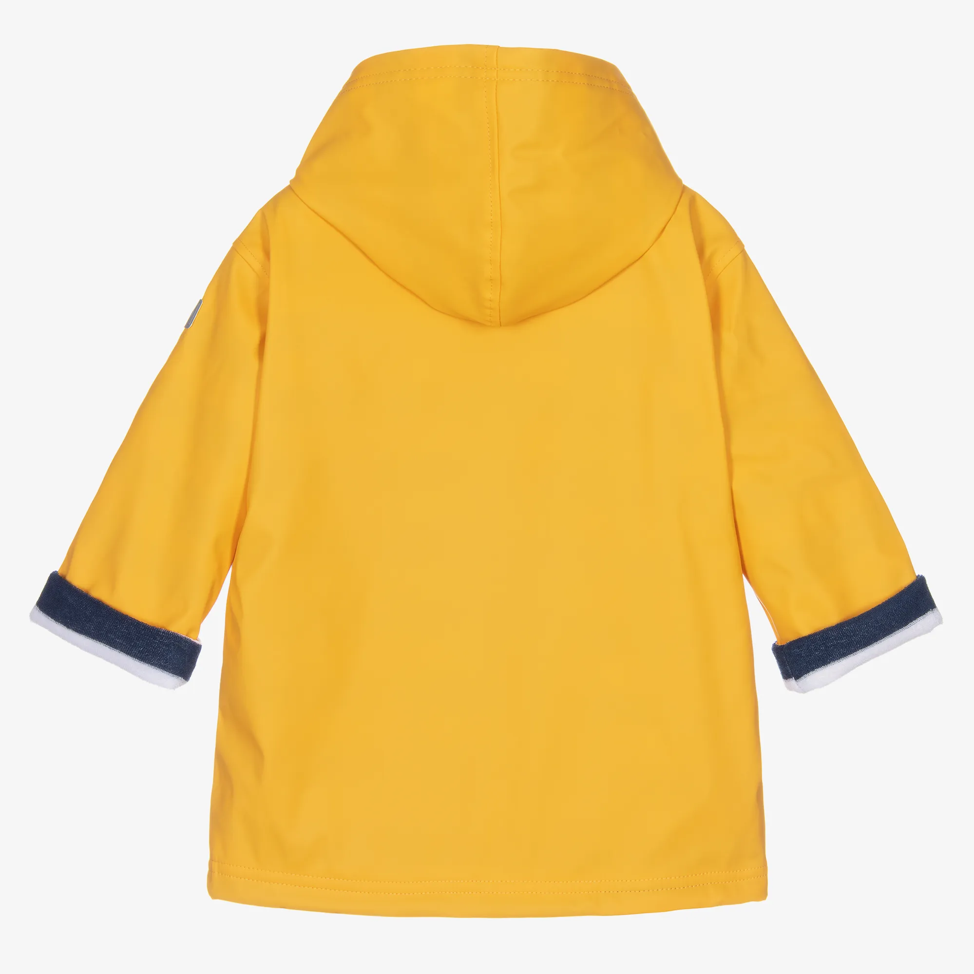 Yellow Hooded Raincoat